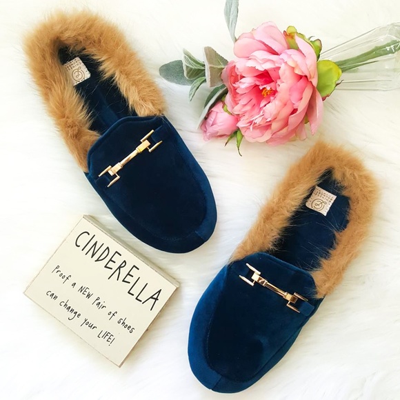 Chinese Laundry Shoes - Chinese Laundry Bit Velvet / Fur Slipper